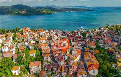 Sarıyer Merkez Teraslı ve Boğaz Manzaralı Satılık Komple Bina