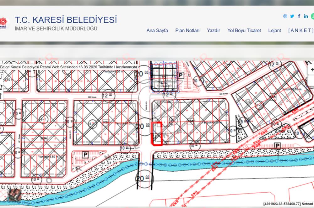 Balıkesir Karesi Küçük Sanayi'de Satılık İmarlı Sanayi Arsası