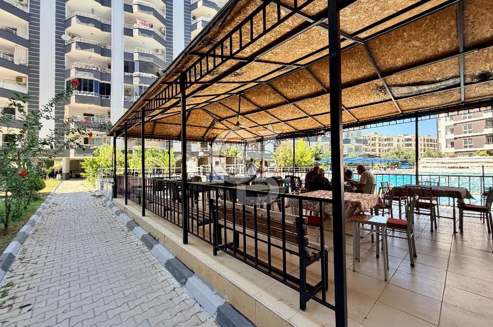 TÖMÜK'TE AQUAPARKLI SİTEDE SATILIK 2+1 DAİRE