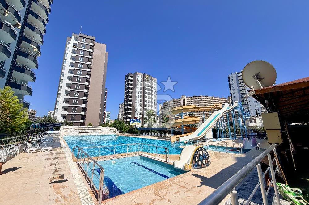 TÖMÜK'TE AQUAPARKLI SİTEDE SATILIK 2+1 DAİRE