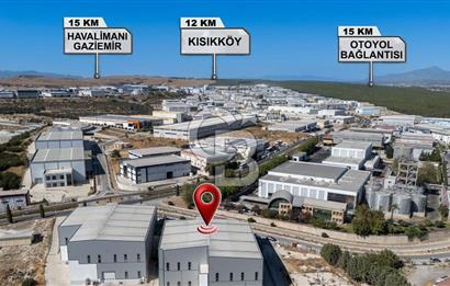 İzmir İTOB OSB'de yüksek tavanlı Prestijli Üretim Tesisi
