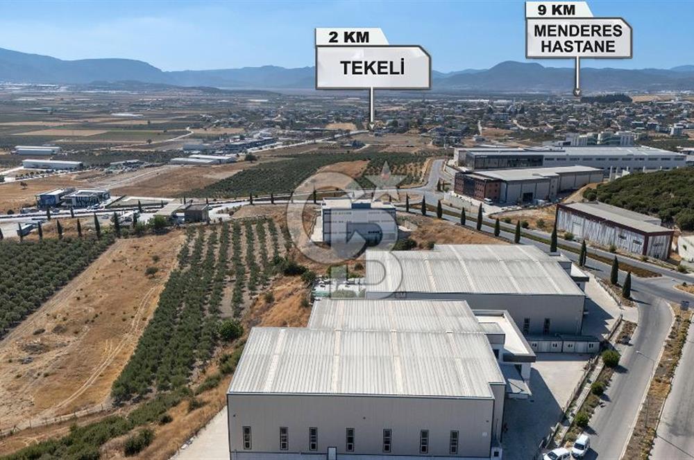 İzmir İTOB OSB'de yüksek tavanlı Prestijli Üretim Tesisi