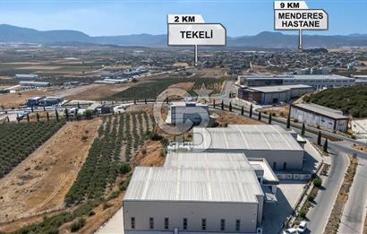 İzmir İTOB OSB'de yüksek tavanlı Prestijli Üretim Tesisi
