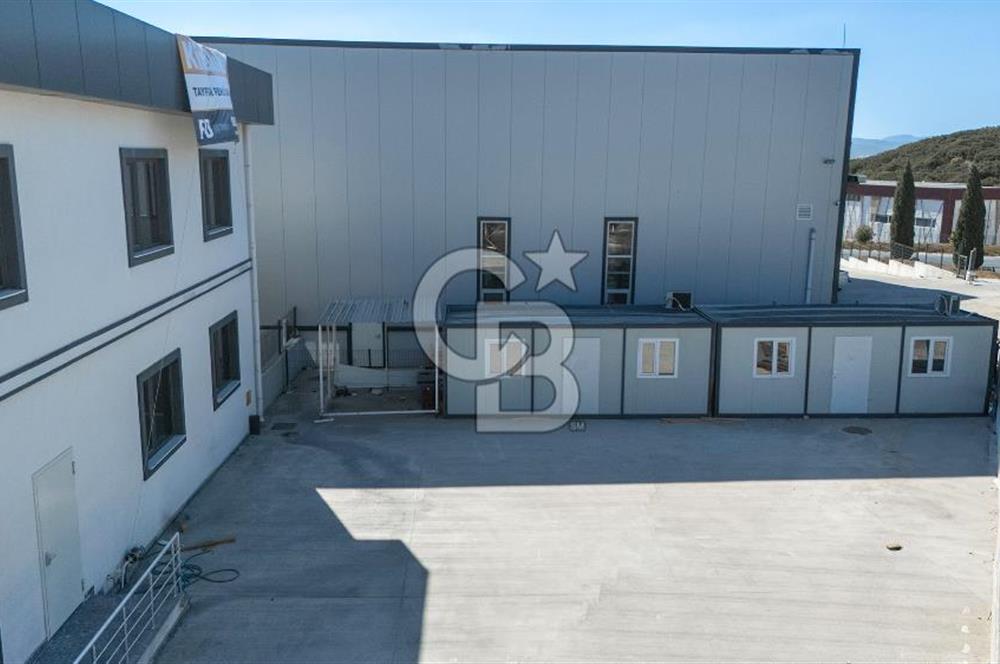 İzmir İTOB OSB'de yüksek tavanlı Prestijli Üretim Tesisi