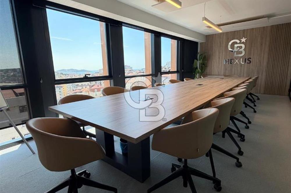 MALTEPE D100 CEPHELİ | 360° DENİZ VE ADALAR MANZARALI | TAM KAT PRESTİJLİ PLAZA OFİSİ