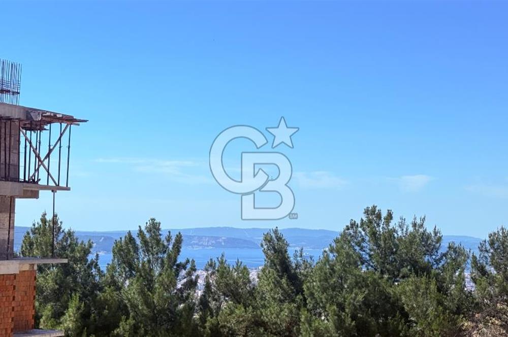 ÇANAKKALE'DE BOĞAZ MANZARALI ARAKAT,SIFIR SATILIK 2+1 DAİRE