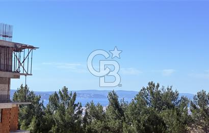 ÇANAKKALE'DE BOĞAZ MANZARALI ARAKAT,SIFIR SATILIK 2+1 DAİRE