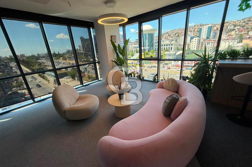MALTEPE D100 CEPHELİ | 360° DENİZ VE ADALAR MANZARALI | TAM KAT PRESTİJLİ PLAZA OFİSİ