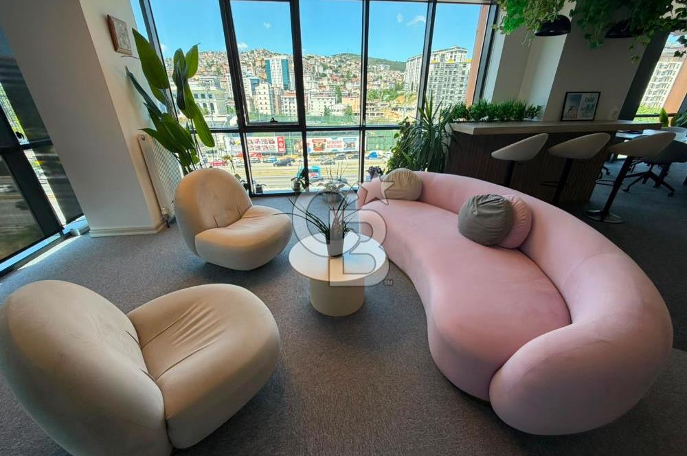MALTEPE D100 CEPHELİ | 360° DENİZ VE ADALAR MANZARALI | TAM KAT PRESTİJLİ PLAZA OFİSİ