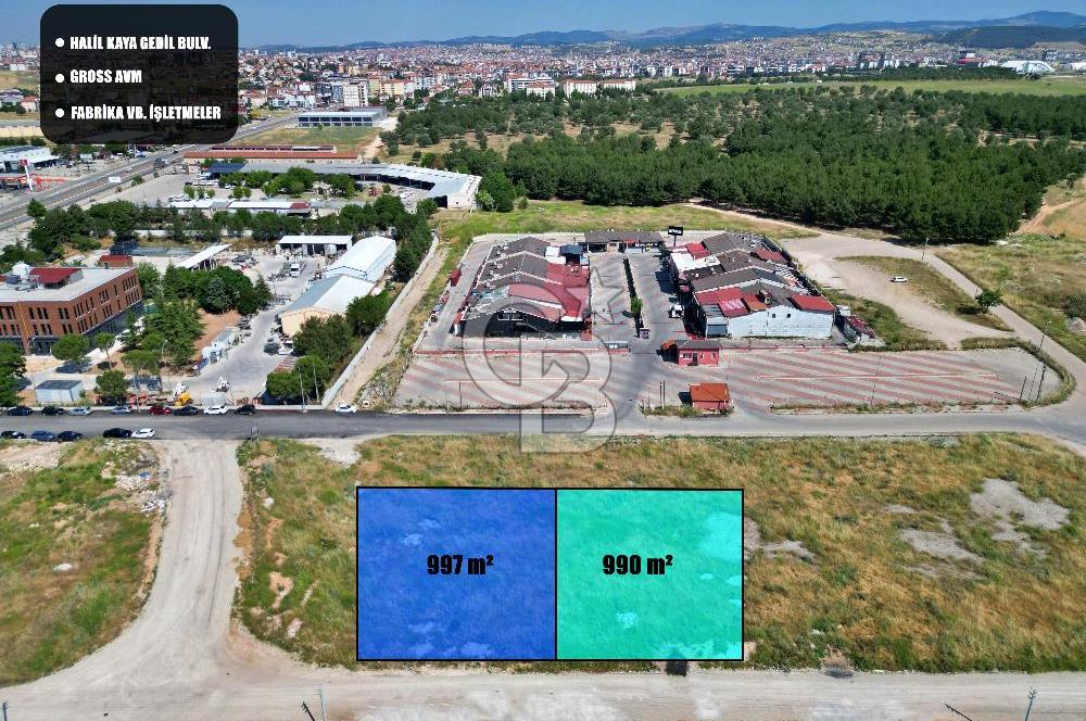 CB OPİA'DAN HALİL KAYA GEDİK BULV. YAKINI TİCARİ ARSA ( 1987 m²)