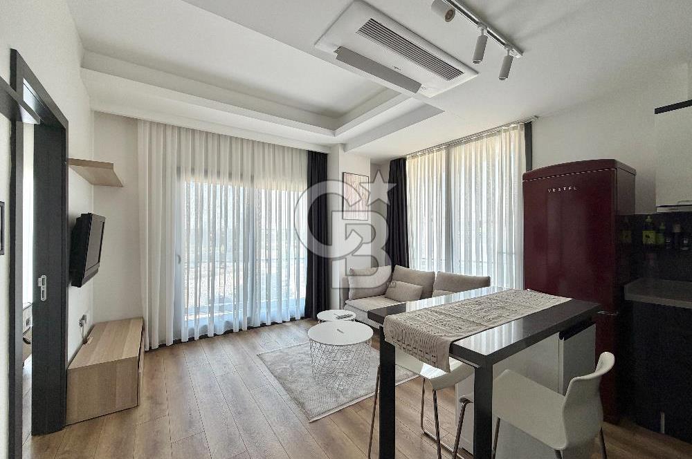 BORNOVA AVCILAR EFFECT KİRALIK 1+1 TADİLATLI KÖŞE KONUMLU DAİRE