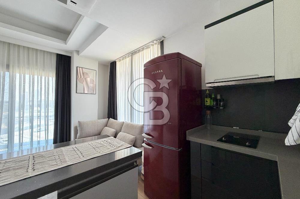 BORNOVA AVCILAR EFFECT KİRALIK 1+1 TADİLATLI KÖŞE KONUMLU DAİRE