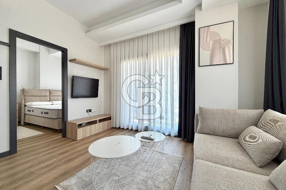 BORNOVA AVCILAR EFFECT KİRALIK 1+1 TADİLATLI KÖŞE KONUMLU DAİRE