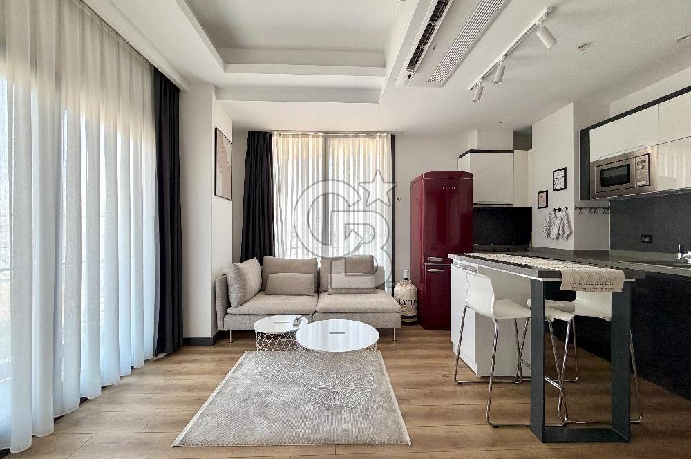 BORNOVA AVCILAR EFFECT KİRALIK 1+1 TADİLATLI KÖŞE KONUMLU DAİRE