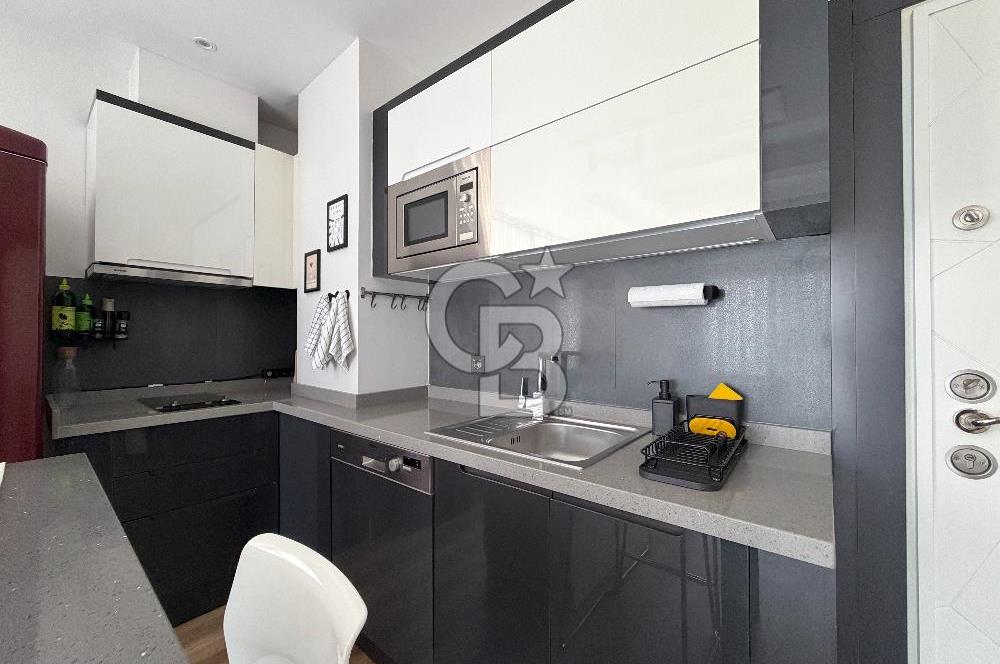 BORNOVA AVCILAR EFFECT KİRALIK 1+1 TADİLATLI KÖŞE KONUMLU DAİRE