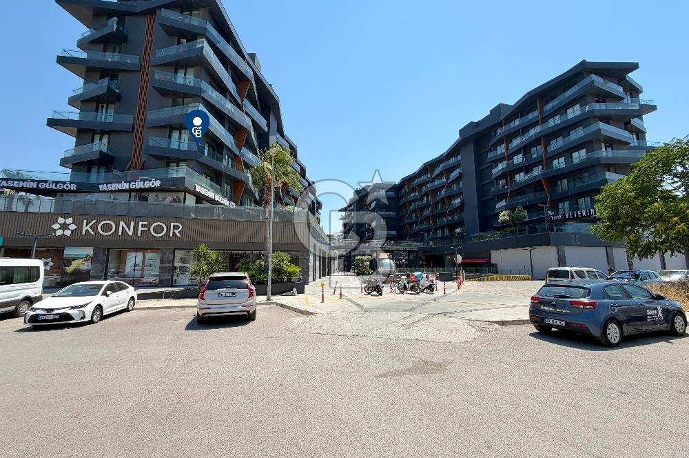 BORNOVA AVCILAR EFFECT KİRALIK 1+1 TADİLATLI KÖŞE KONUMLU DAİRE