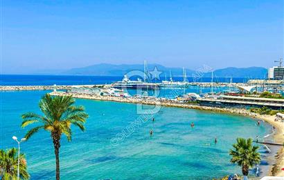 Kuşadası Kordon’da Panoramik Deniz Manzaralı Çatı Dubleks