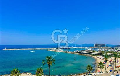 Kuşadası Kordon’da Panoramik Deniz Manzaralı Çatı Dubleks