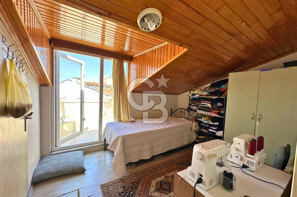 Çanakkale Barbaros'ta Atatürk Cad. Çift Teras 3+2 Dubleks Daire