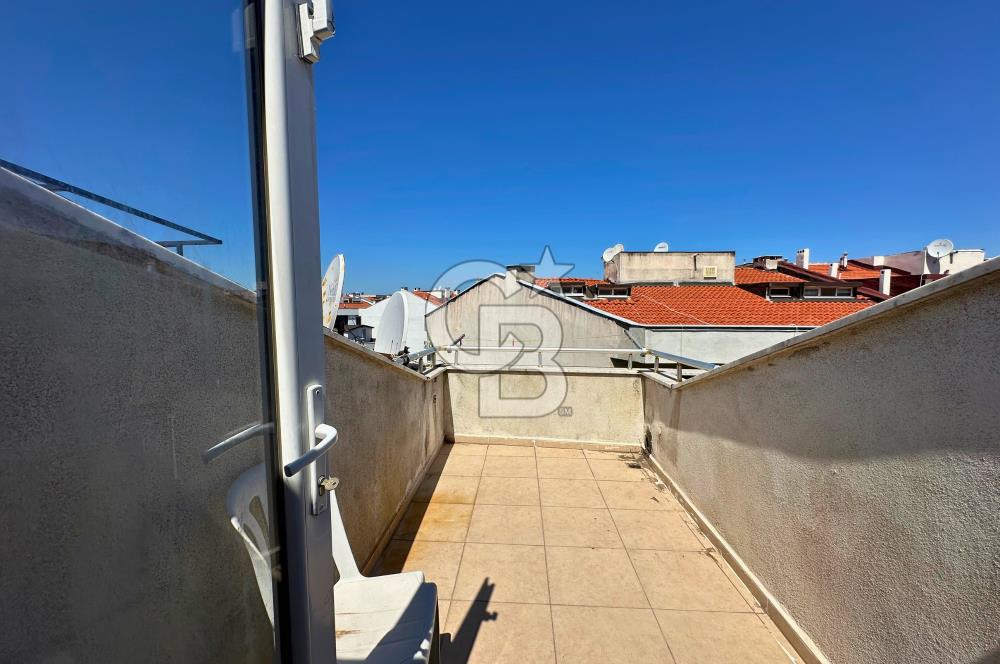 Çanakkale Barbaros'ta Atatürk Cad. Çift Teras 3+2 Dubleks Daire