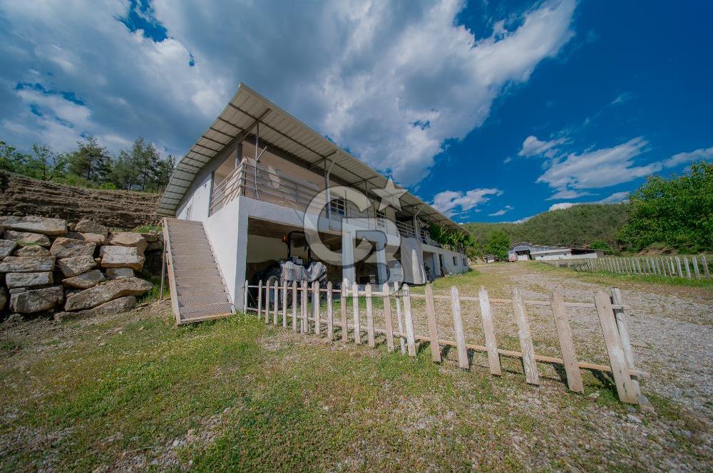 MANAVGAT ÇALTEPE'DE MUAZZAM ARAZİSİ İLE SATILIK ÇİFTLİK