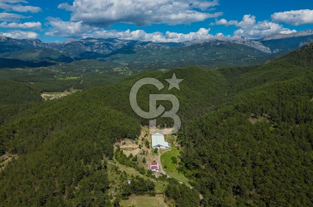 MANAVGAT ÇALTEPE'DE MUAZZAM ARAZİSİ İLE SATILIK ÇİFTLİK