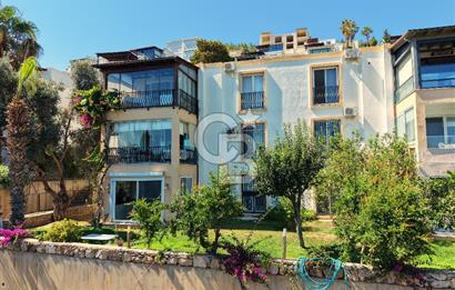 Bodrum Merkez'de Satılık Geniş Site İçi 2+1 Bahçe Katı Daire