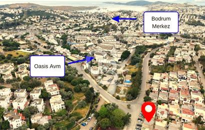 Bodrum Satılık Oasis Avm Yakını Köşe Konum ( 2+1 ve 1+1) Ev