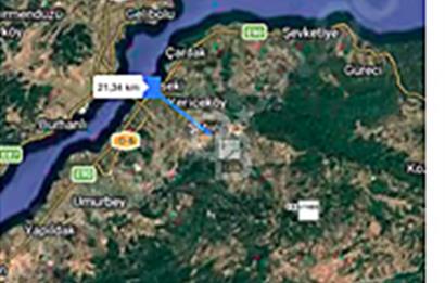 Lapseki Kırcalar'da Satılık Yatırımlık İmarsız Arsa