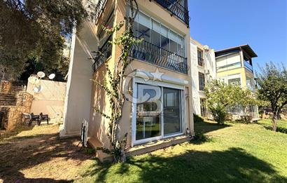 Bodrum Merkez'de Satılık Geniş Site İçi 2+1 Bahçe Katı Daire