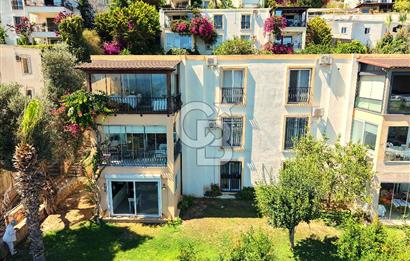 Bodrum Merkez'de Satılık Geniş Site İçi 2+1 Bahçe Katı Daire