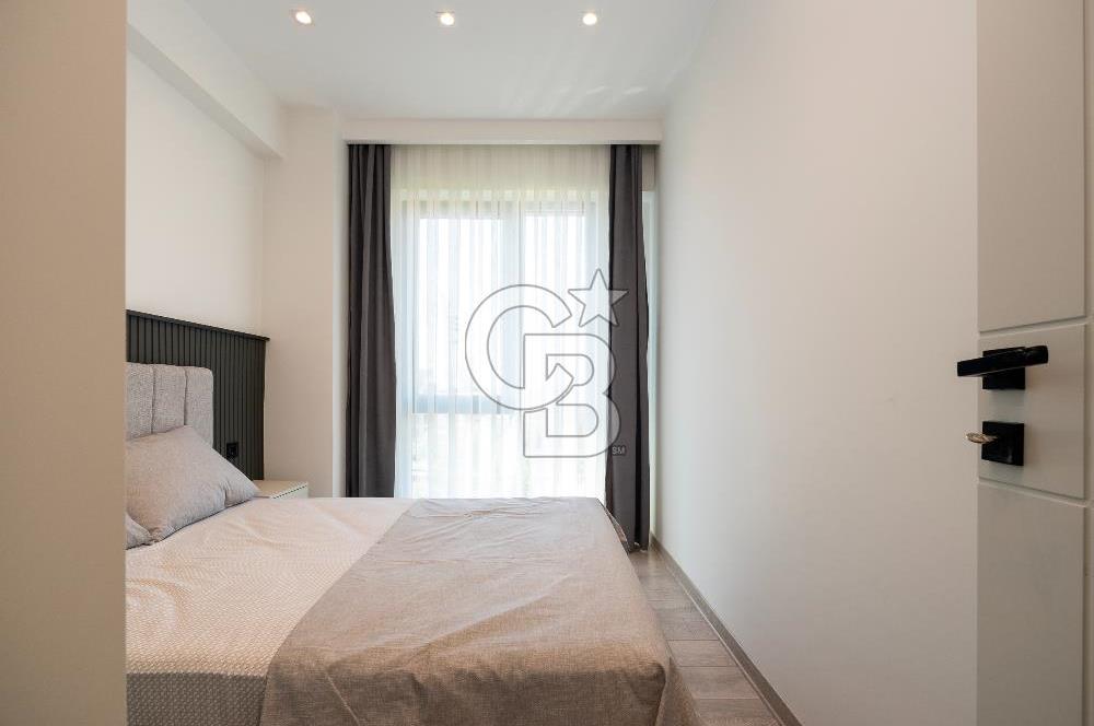 BALAT DOĞANKÖYDE SIFIR EŞYALI SİTE İÇERİSİNDE 2+1 KİRALIK DAİRE
