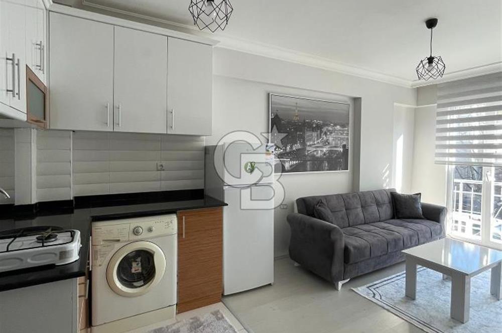 GÖRÜKLE DE MERKEZİ KONUMDA 1+1 EŞYALI SATILIK KİRACISIZ DAİRE