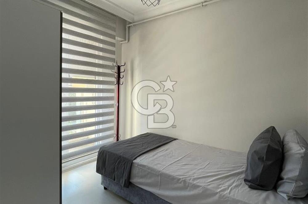 GÖRÜKLE DE MERKEZİ KONUMDA 1+1 EŞYALI SATILIK KİRACISIZ DAİRE