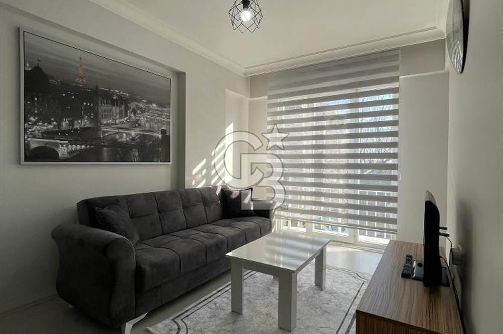 GÖRÜKLE DE MERKEZİ KONUMDA 1+1 EŞYALI SATILIK KİRACISIZ DAİRE