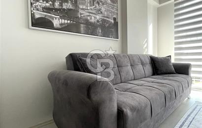 GÖRÜKLE DE MERKEZİ KONUMDA 1+1 EŞYALI SATILIK KİRACISIZ DAİRE