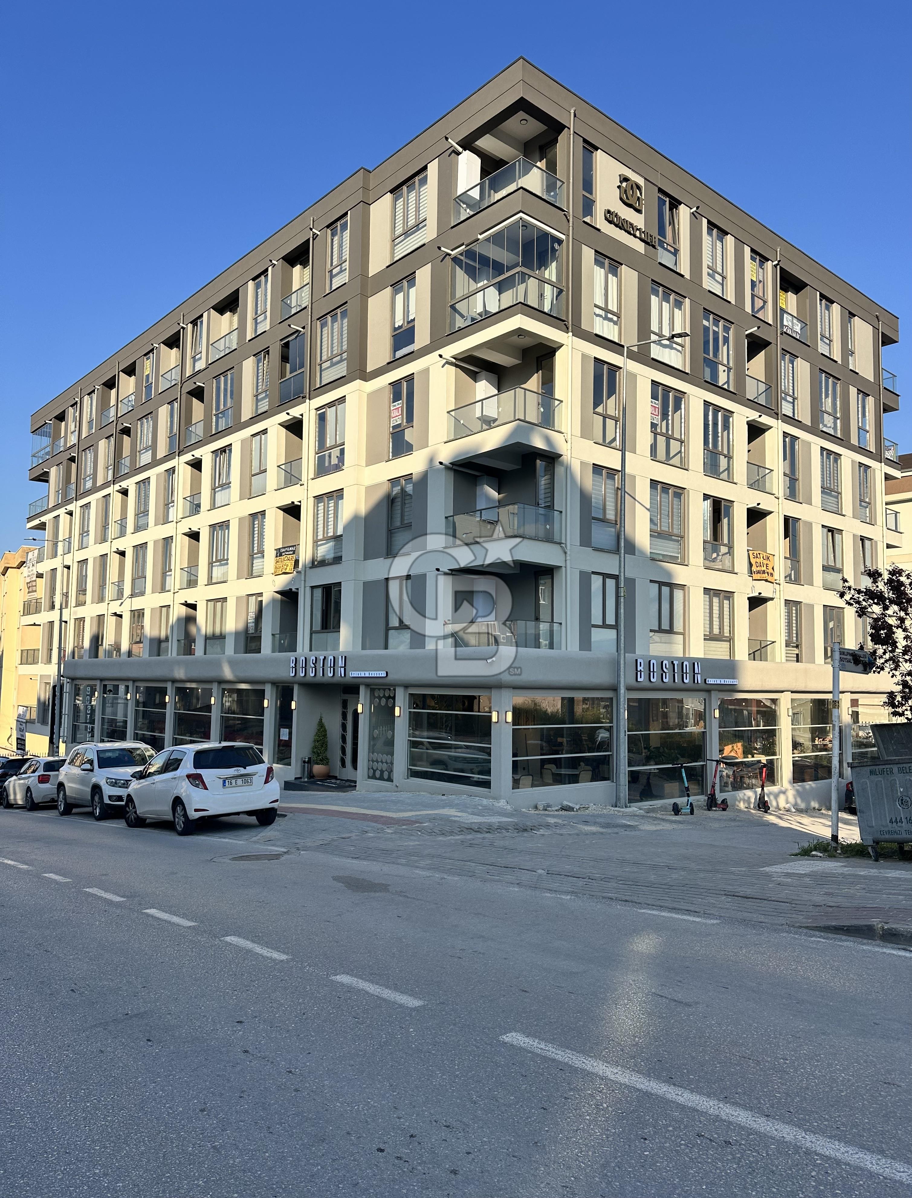 GÖRÜKLE MERKEZİ KONUM SIFIR BİNA KISMİ EŞYALI 2+1 KİRALIK DAİRE