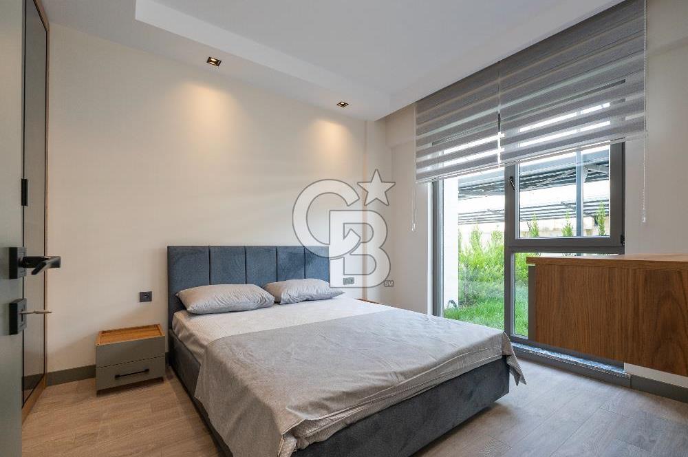 30 AĞUSTOS ZAFER'DE 1+1 EŞYALI BAHÇE KULLANIMLI SATILIK DAİRE