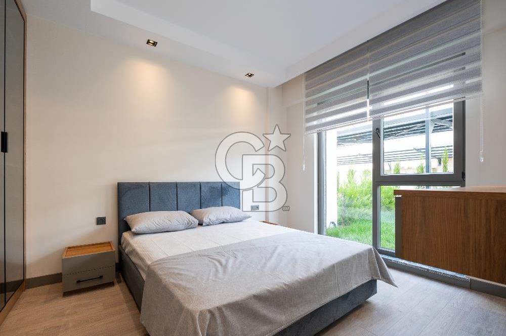30 AĞUSTOS ZAFER'DE 1+1 EŞYALI BAHÇE KULLANIMLI SATILIK DAİRE