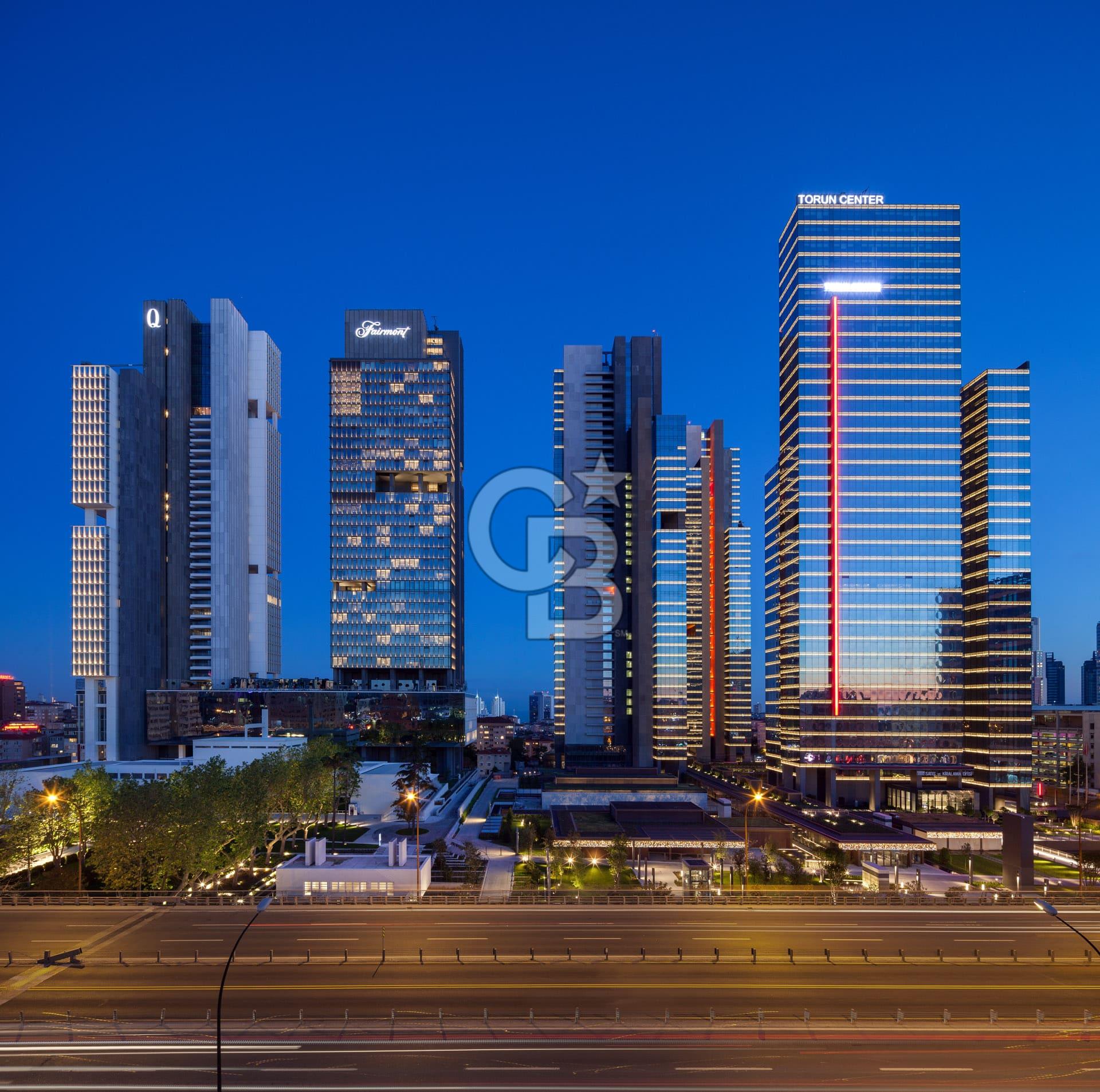 TORUN CENTER ŞEHİR MANZARALI 2.KAT SATILIK 1+1 DAİRE