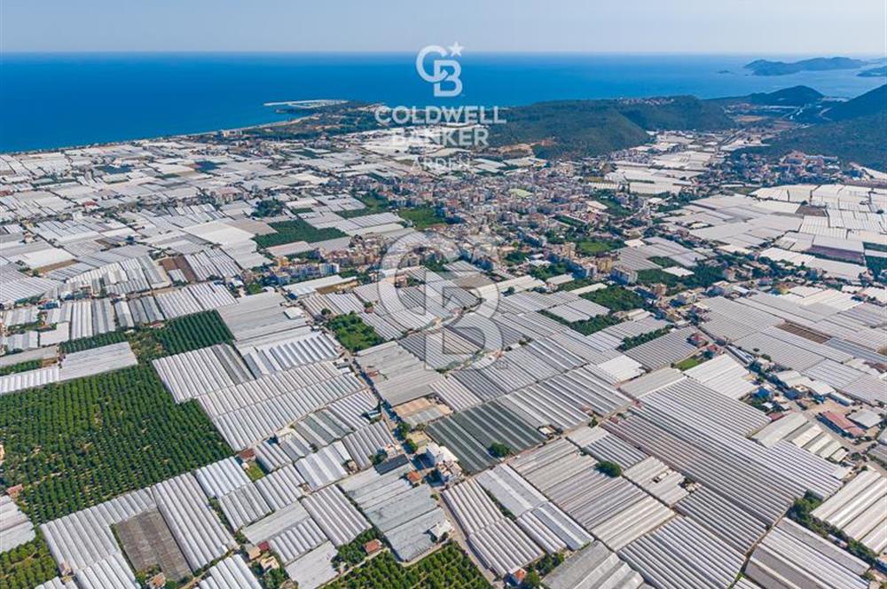 DEMRE ALAKENT ORTASALIMDA SATILIK 3388 M2 SERA VE EVi CB ARDEN