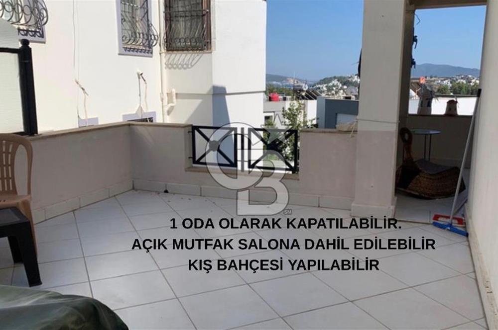 BODRUM CEVAT ŞAKİR’DE SATILIK EŞYALI DAİRE
