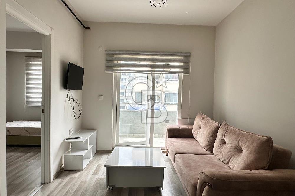 GÖRÜKLE KOZA CADDESİNE YAKIN ARAKAT EŞYALI 2+1 KİRALIK DAİRE