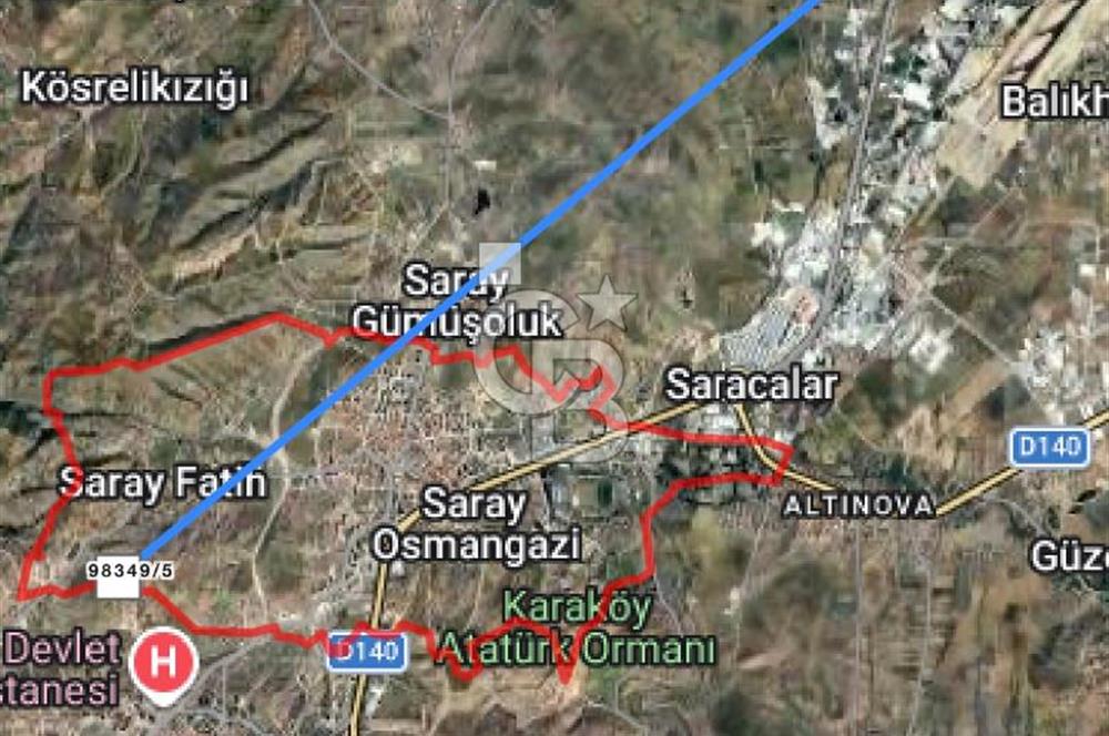 PURSAKLAR SARAYDA ÇOK KAT İMARLI YATIRIMLIK SATILIK FIRSAT ARSA