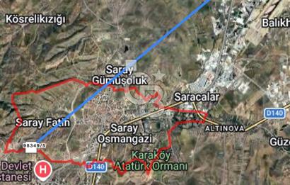 PURSAKLAR SARAYDA ÇOK KAT İMARLI YATIRIMLIK SATILIK FIRSAT ARSA