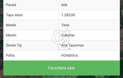 Cb Fly İlyas USTAdan Sakarya Pamukova'da Satılık Arsa