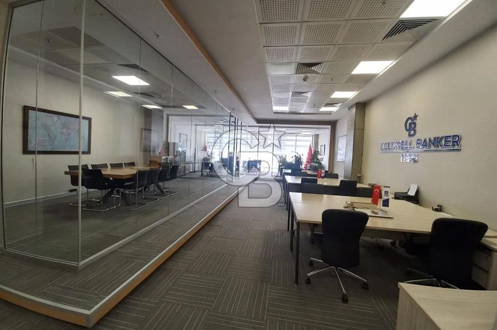 TEPE PRİME B BLOK TA MOBİLYALI SATILIK OFİS