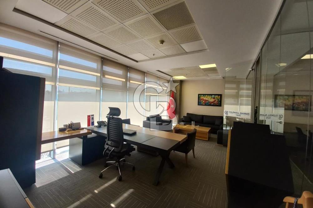 TEPE PRİME B BLOK TA MOBİLYALI SATILIK OFİS