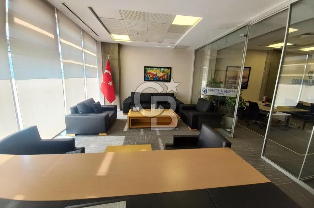 TEPE PRİME B BLOK TA MOBİLYALI SATILIK OFİS