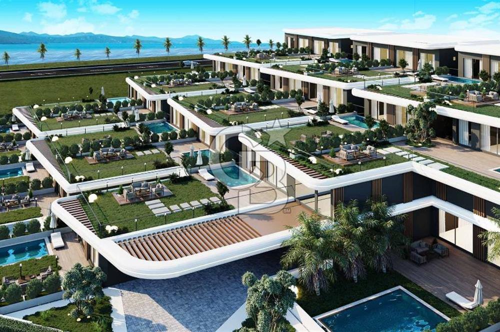 ÇEŞME 16 EYLÜL'DE Inn Saranda Suits'te Satılık 1+1 Deniz Cephe Daire 